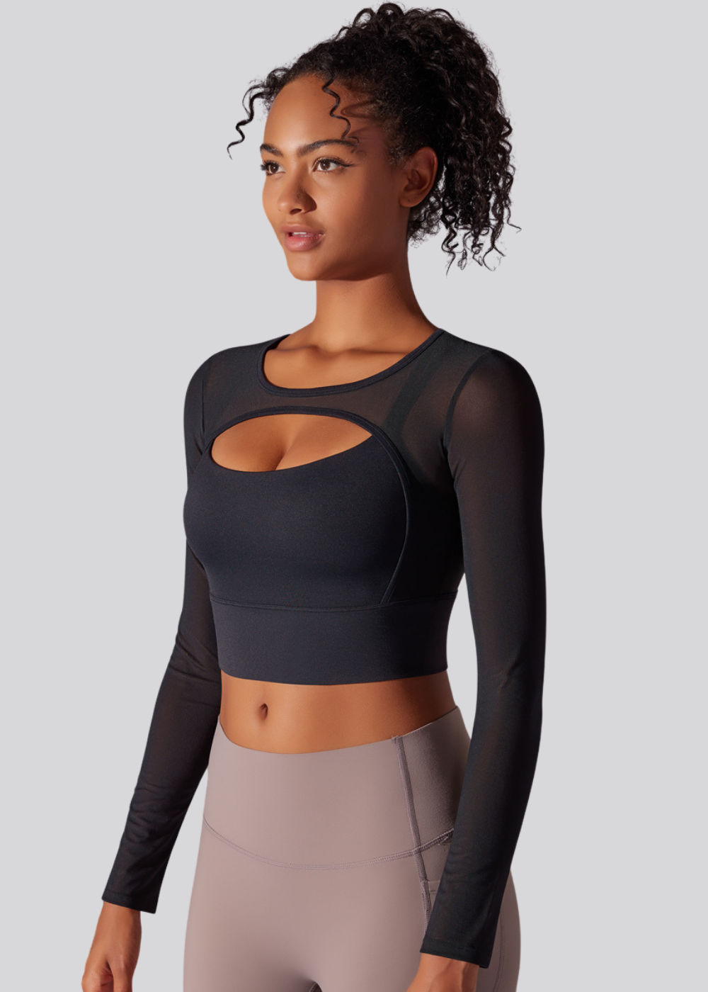 Tee-shirt FitForm - Manche Longue - Brassière Intégrée