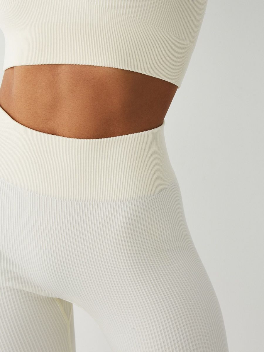 Ensemble Long - FitBasic - Blanc - Vente Finale